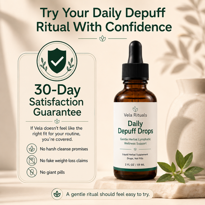Wake Up Less Puffy And Feel More Like Yourself With Vela Rituals® Lymphatic Drainage Drops